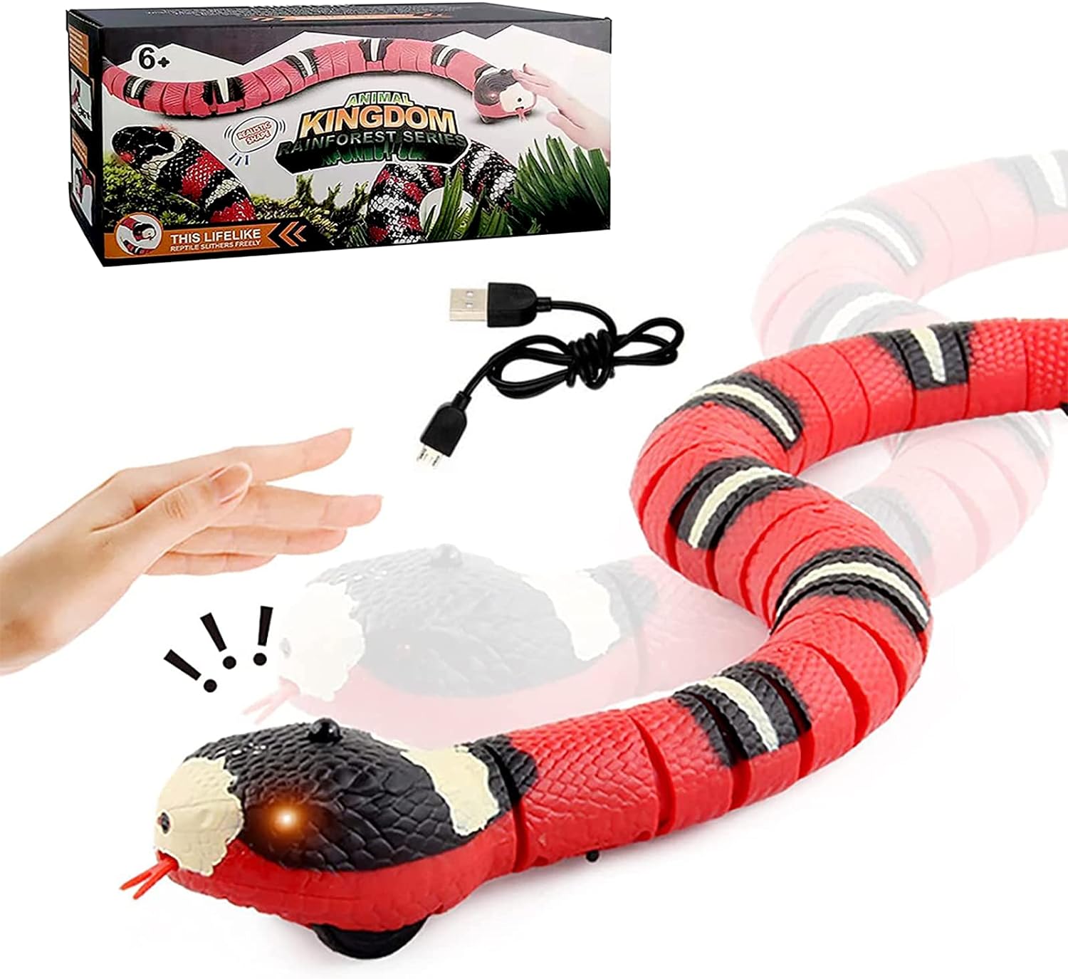 JUGUETE SERPIENTE CULEBRA ELECTRÓNICA