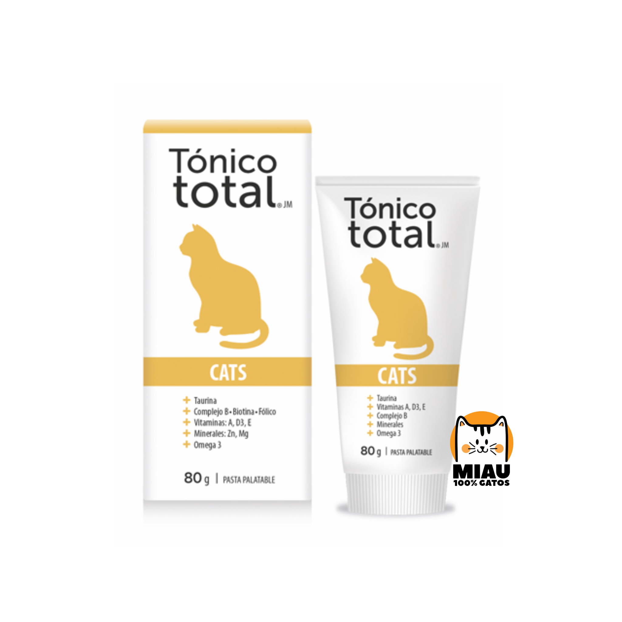 TÓNICO TOTAL CATS – SUPLEMENTO VITAMÍNICO COMPLETO PARA GATOS