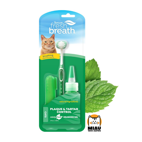 KIT DENTAL TROPICLEAN PARA GATOS