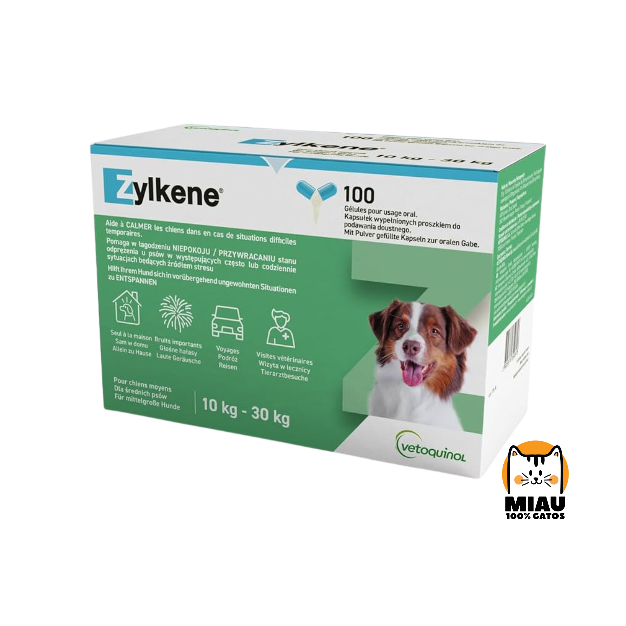 ZYLKENE 225 MG - BLISTER X 10 CAP - Modulador de conducta
