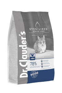 Dr. Clauder's Gato High Premium Adulto Esterilizado y Senior