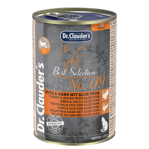 Dr. Clauder's - Best Selection Adult No. 09 Pavo y Ganso c/ Aloe 400 gr