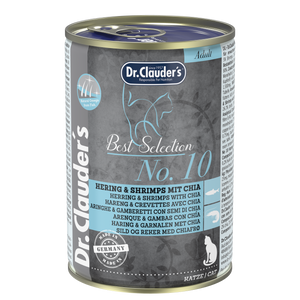 Dr. Clauder's - Best Selection Adult No. 10 Arenque y Gambas c/ Chia 400 gr
