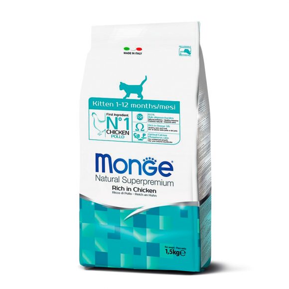 MONGE GATITOS KITTEN - MENORES DE 1 AÑO