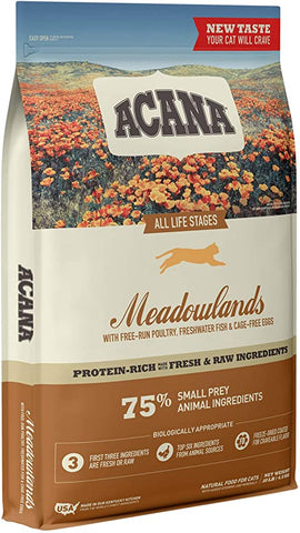 ACANA MEDOWLAND PARA GATOS - 4.5 KG