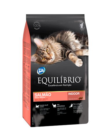 ALIMENTO EQUILIBRIO GATOS ADULTOS INDOOR SALMON