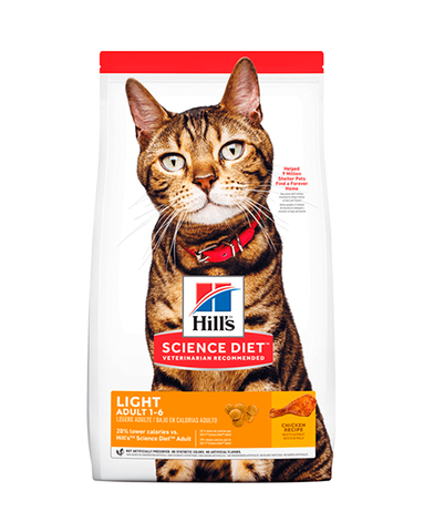 HILLS ALIMENTO PARA GATO ADULTO LIGHT