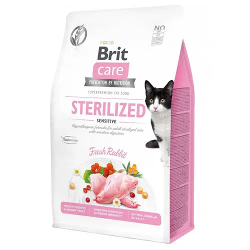 BRIT CARE GATO ESTERILIZADO SENSITIVE 7 KG