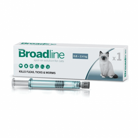 ANTIPULGAS BROADLINE 0.6 A 2.5KG