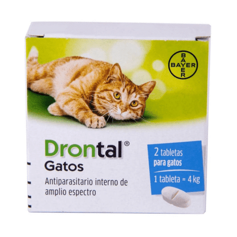 DRONTAL ANTIPARASITARIO PARA GATOS