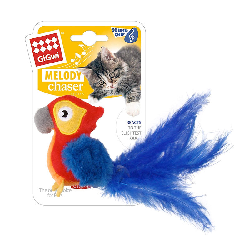 LORITO CON SONIDO MELODY CHASER - GIGWI