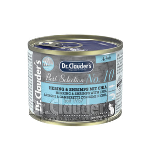Dr. Clauder's - Best Selection Adult No. 10 Arenque y Gambas c/ Chia 200 gr