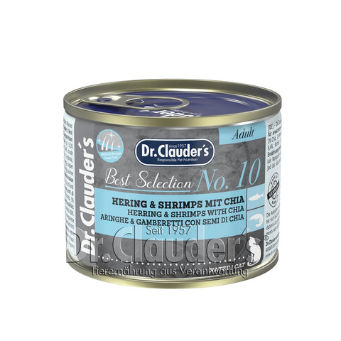 Dr. Clauder's - Best Selection Adult No. 10 Arenque y Gambas c/ Chia 200 gr