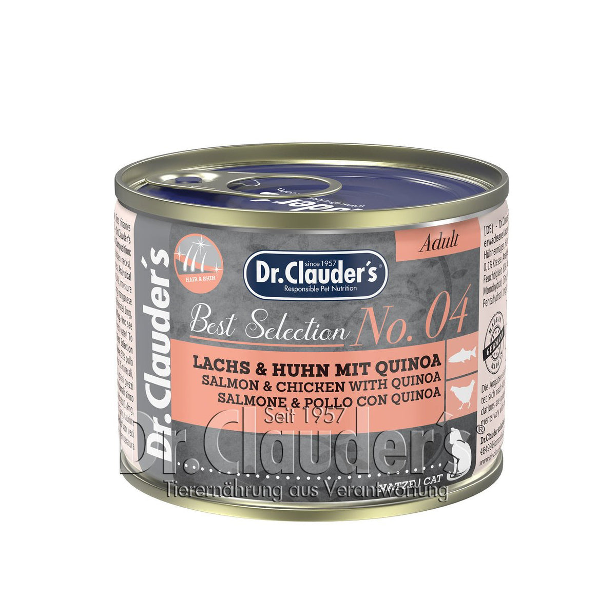 Dr. Clauder's - Best Selection Adult No. 04 Salmón y Pollo c/ Quinua 200 gr