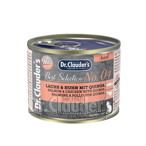 Dr. Clauder's - Best Selection Adult No. 04 Salmón y Pollo c/ Quinua 200 gr