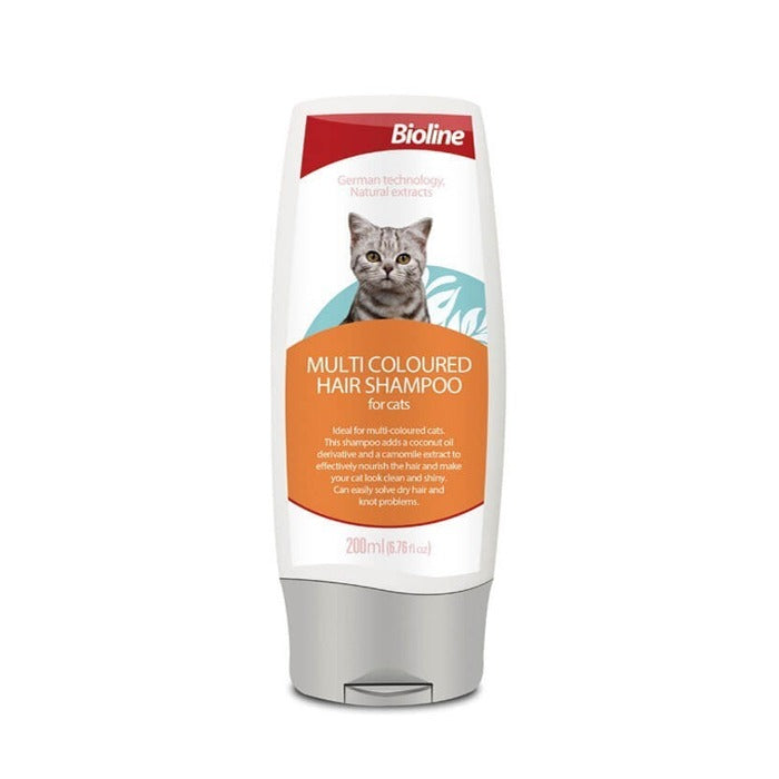 BIOLINE SHAMPOO PARA GATOS MULTICOLOR