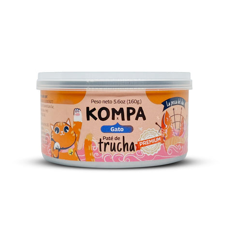 PATÉ PREMIUM DE TRUCHA KOMPA