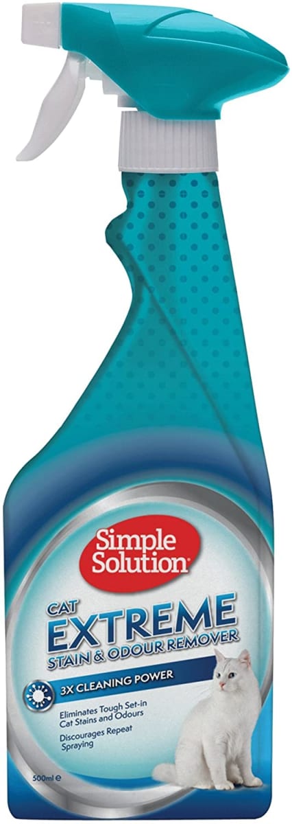 SIMPLE SOLUTION EXTREME REMOVEDOR DE MANCHAS Y ORINA PARA GATOS
