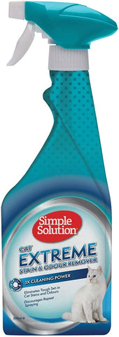 SIMPLE SOLUTION EXTREME REMOVEDOR DE MANCHAS Y ORINA PARA GATOS