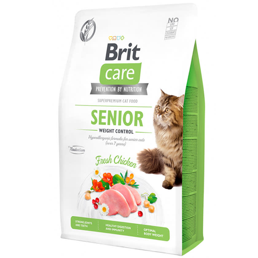 BRIT CARE GATO SENIOR 2KG