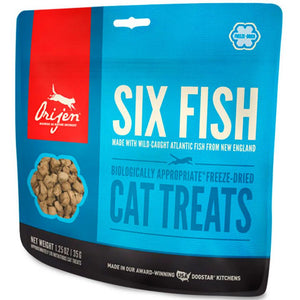 ORIJEN TREAT PARA GATOS - SIX FISH