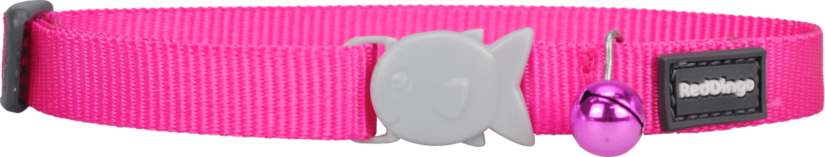 REDDINGO COLLAR GATO PLAIN HOT PINK