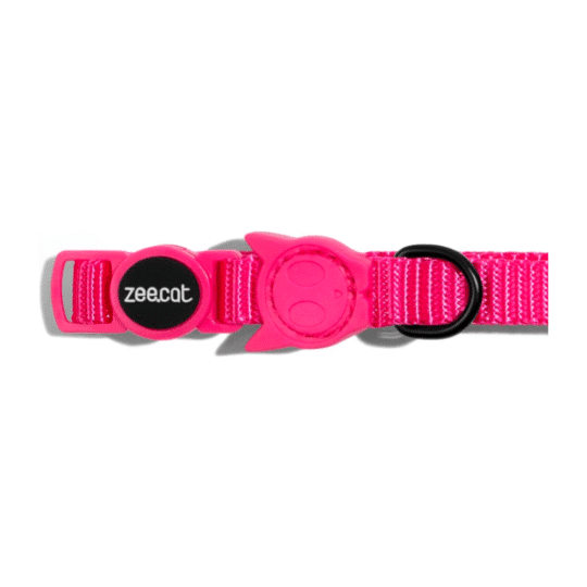 COLLAR ZEECAT SOLIDS PINK LED