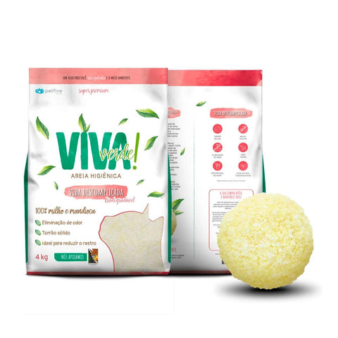 ARENA VIVA VERDE VIDA DESCOMPLICADA 4 KG