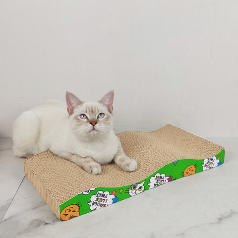 RASCADOR BÁSICO ONDULADO PARA GATOS