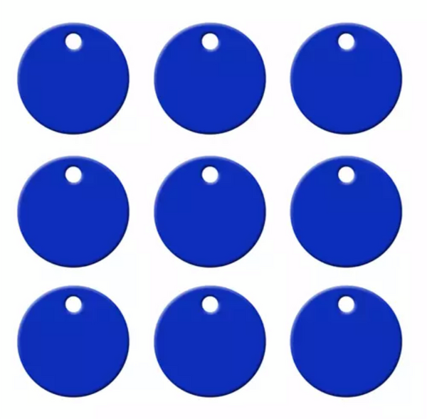 PLACA CIRCULAR 2 CM