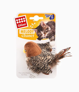 PAJARITO CON SONIDO MELODY CHASER - GIGWI
