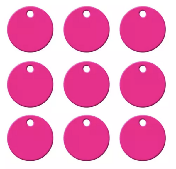 PLACA CIRCULAR 2 CM