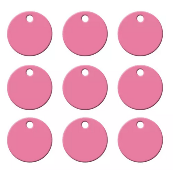 PLACA CIRCULAR 2 CM