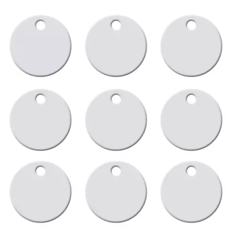 PLACA CIRCULAR 2 CM
