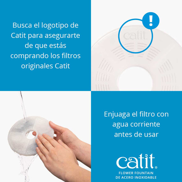 FUENTE CATIT ACERO INOXIDABLE