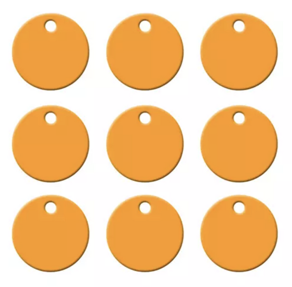 PLACA CIRCULAR 2 CM
