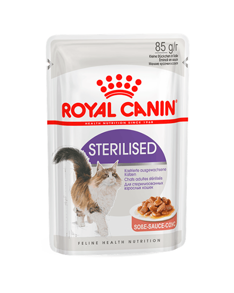 SACHET PARA GATOS ESTERILIZADOS SALSA GRAVY ROYAL CANIN